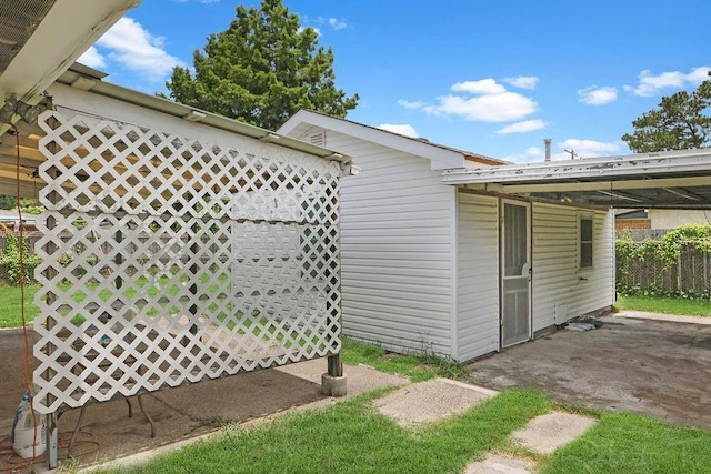 405 Jade Ave, Metairie, LA 70003 - view of home's exterior with a carport
