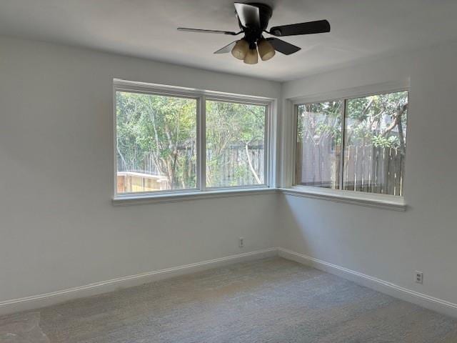 29 Snipe St, New Orleans, LA 70124 - unfurnished room with baseboards and a ceiling fan