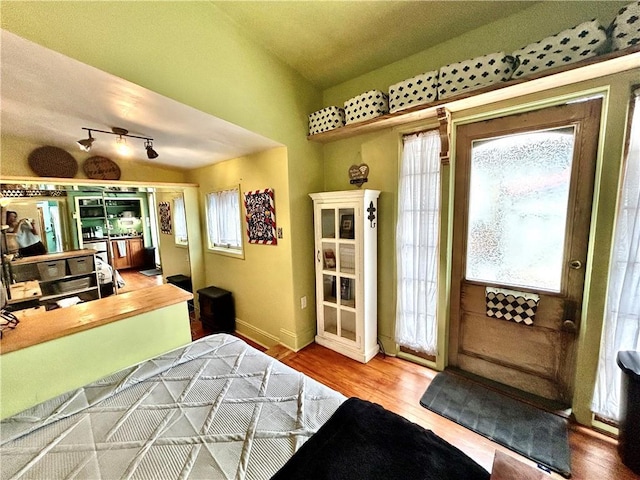 91315 Arabella St, New Orleans, LA 70115 - entryway with wood finished floors and baseboards