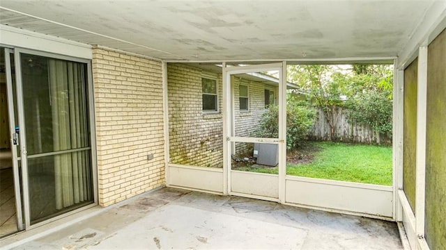218 Mockingbird Ln, Slidell, LA 70458 - view of unfurnished sunroom