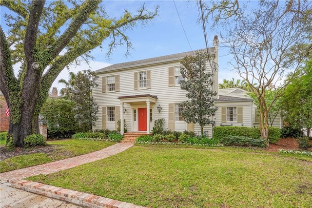 450 Fairway Dr, New Orleans, LA 70124 - colonial inspired home with a front yard