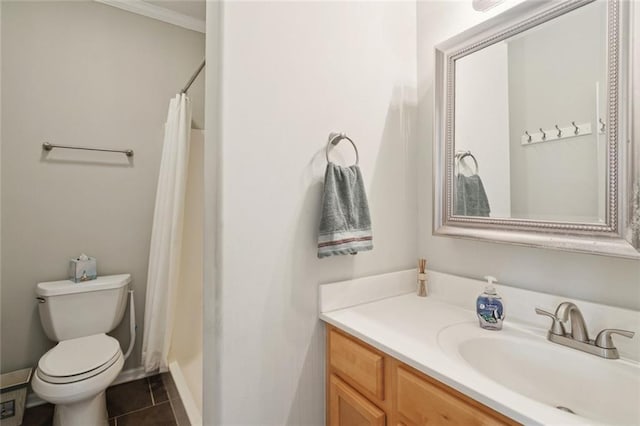 271 Lakeview Dr, Slidell, LA 70458 - full bathroom with vanity and tile patterned floors