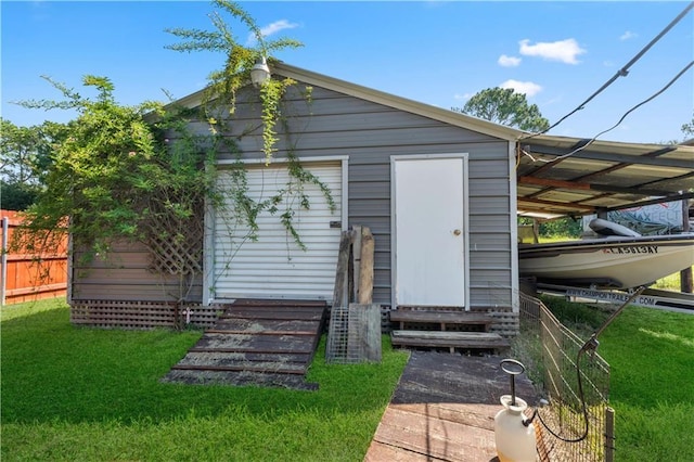 1799 Kings Row, Slidell, LA 70461 - rear view of house with entry steps