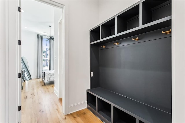 1185 Delta Ln, Covington, LA 70433 - mudroom with light wood-style flooring