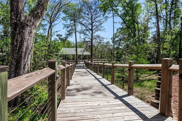 1185 Delta Ln, Covington, LA 70433 - dock area with a gazebo
