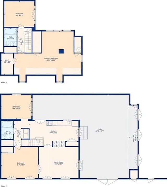 1124 Barracks St, New Orleans, LA 70116 - view of floor plan / room layout