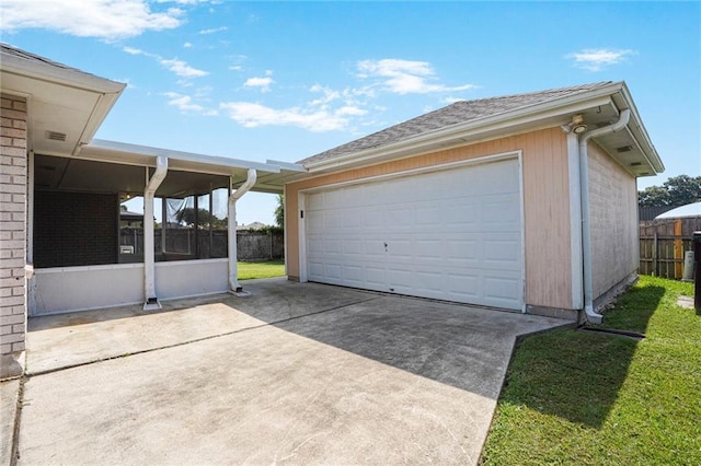 4152 Cognac Dr, Kenner, LA 70065 - garage with driveway