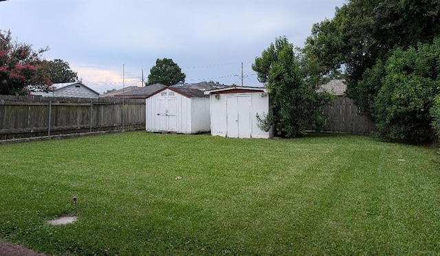 1116 Carnation Ave, Metairie, LA 70001 - fenced backyard with a storage unit
