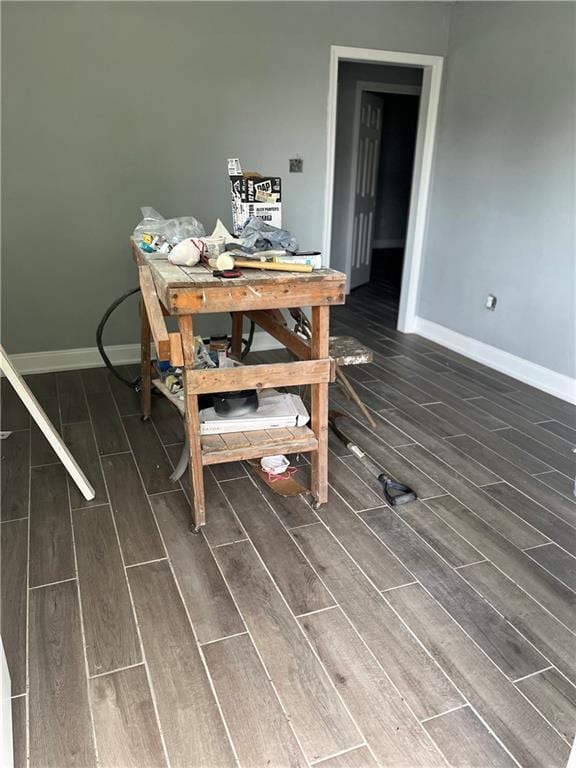 184143 Gordon St, New Orleans, LA 70117 - dining area with wood finish floors