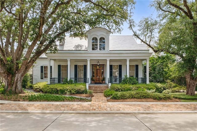 52 Tokalon Pl, Metairie, LA 70001 - view of front of property with covered porch
