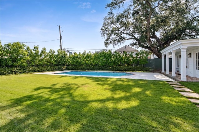 52 Tokalon Pl, Metairie, LA 70001 - view of yard with a patio area