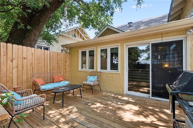 1419 Pine St, New Orleans, LA 70118 - deck with a grill