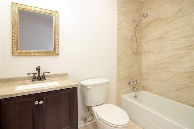8013 Simon St, Metairie, LA 70003 - full bath with vanity and tub / shower combination