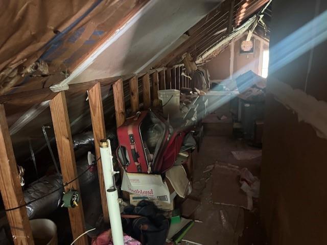 85274 Kings Rd, Bogalusa, LA 70427 - view of unfinished attic