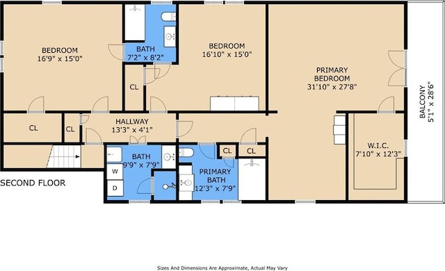 42 Crane St, New Orleans, LA 70124 - view of room layout