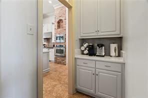117 Grande Maison Blvd, Mandeville, LA 70471 - bar featuring stainless steel microwave