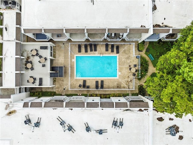 3805 Houma Blvd Unit C210, Metairie, LA 70006 - drone / aerial view of a pool area