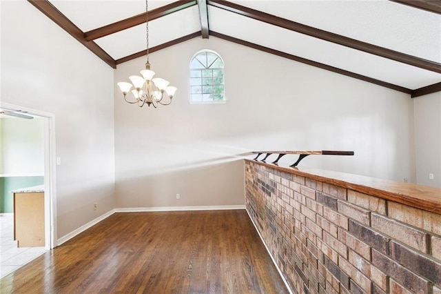 104 Magnolia Dr, Belle Chasse, LA 70037 - unfurnished dining area featuring wood finished floors and a chandelier