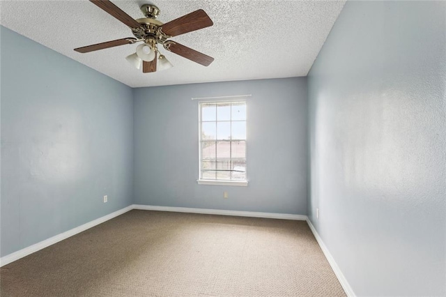 104 Magnolia Dr, Belle Chasse, LA 70037 - carpeted spare room with ceiling fan and a textured ceiling