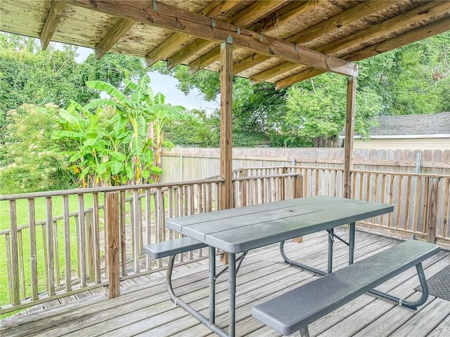 451 Sala Ave, Westwego, LA 70094 - deck with outdoor dining area