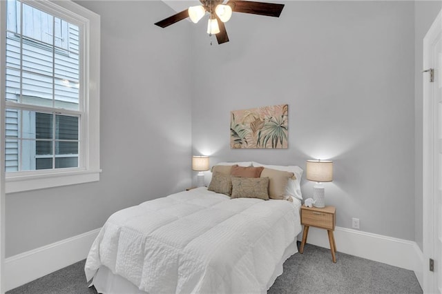 2625 Ursulines Ave, New Orleans, LA 70119 - bedroom with carpet and ceiling fan