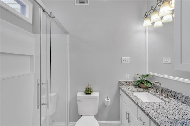 2625 Ursulines Ave, New Orleans, LA 70119 - full bathroom featuring vanity and a stall shower