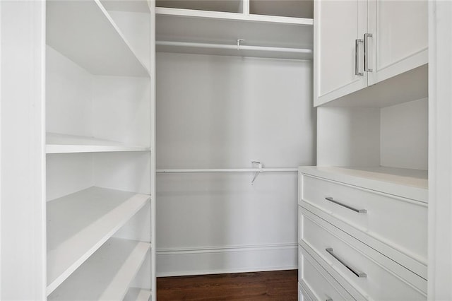 5540 Pitt St, New Orleans, LA 70115 - spacious closet featuring dark wood-style floors