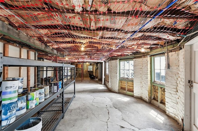 5540 Pitt St, New Orleans, LA 70115 - misc room featuring unfinished concrete floors