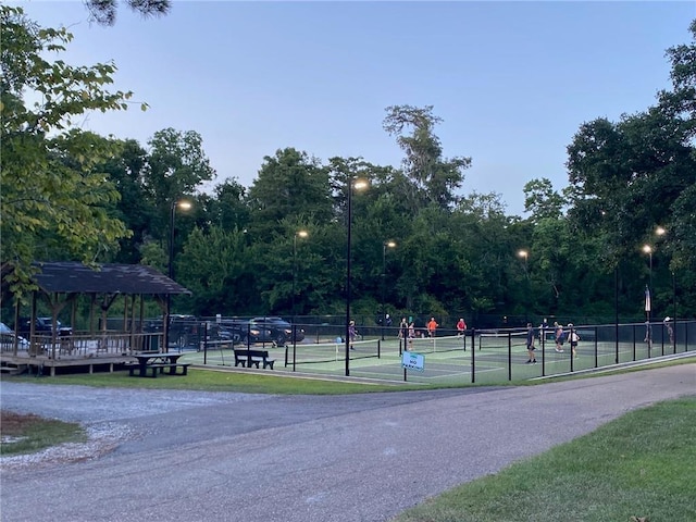 201 Shaunell Dr, Mandeville, LA 70448 - view of property's community featuring a tennis court