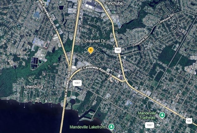 201 Shaunell Dr, Mandeville, LA 70448 - map / location