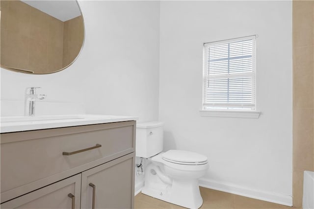 6501 Selma St, New Orleans, LA 70126 - bathroom featuring vanity, tile patterned floors, and a bathtub