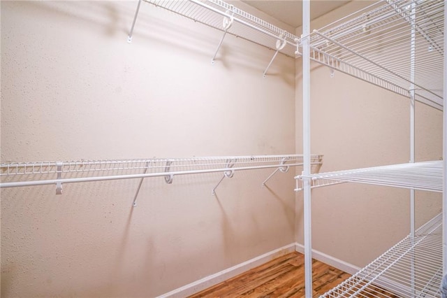 808 N Pearl St, Slidell, LA 70461 - walk in closet featuring wood finished floors