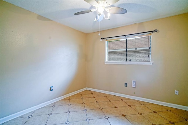 808 N Pearl St, Slidell, LA 70461 - empty room with ceiling fan and light flooring