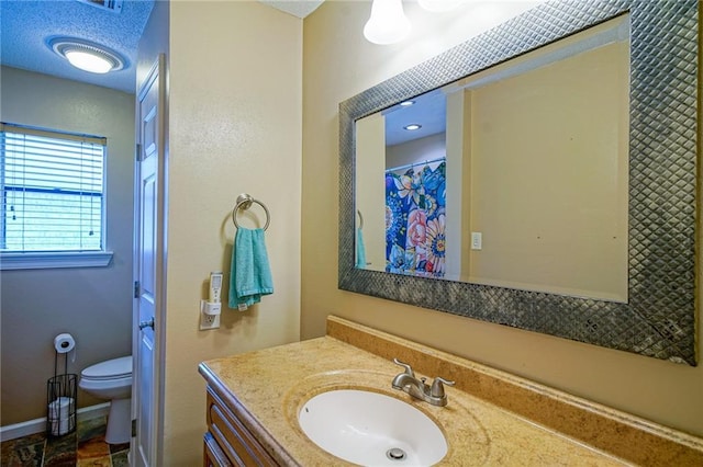 808 N Pearl St, Slidell, LA 70461 - full bathroom featuring vanity and toilet