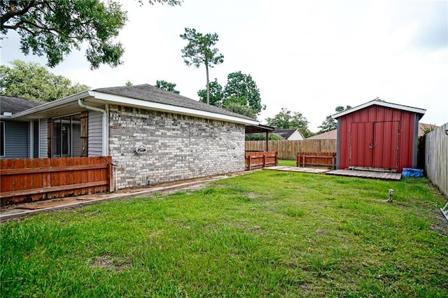 808 N Pearl St, Slidell, LA 70461 - fenced backyard featuring a shed
