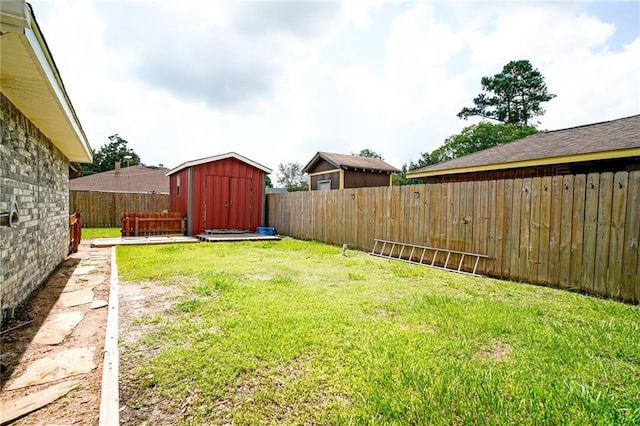 808 N Pearl St, Slidell, LA 70461 - fenced backyard featuring a storage shed