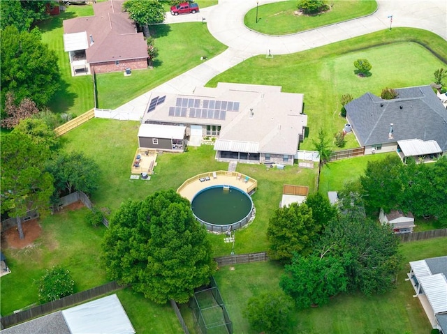 804 S Hawthorn Ct, Slidell, LA 70458 - aerial perspective of suburban area