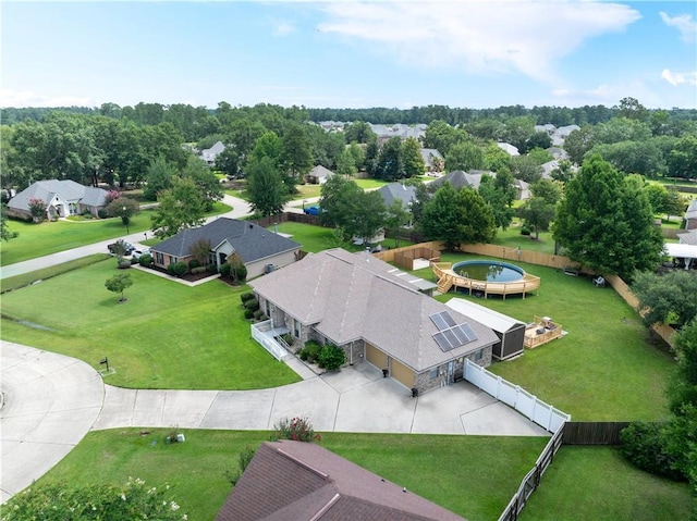 804 S Hawthorn Ct, Slidell, LA 70458 - aerial perspective of suburban area