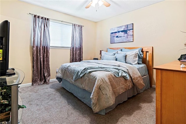 2018 Saint Nick Dr, New Orleans, LA 70131 - carpeted bedroom with a ceiling fan and baseboards