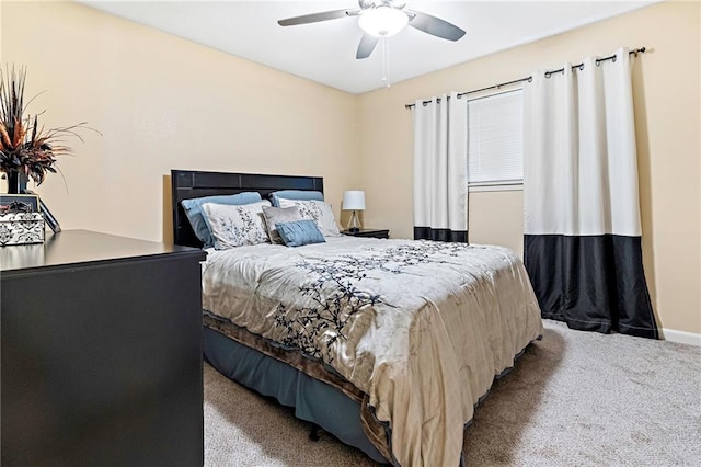 2018 Saint Nick Dr, New Orleans, LA 70131 - carpeted bedroom featuring a ceiling fan and baseboards