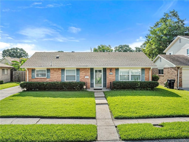 2018 Saint Nick Dr, New Orleans, LA 70131 - view of front facade featuring brick siding and roof with shingles
