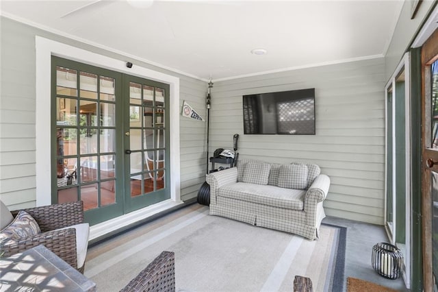 401 Pelican Ave, New Orleans, LA 70114 - sunroom with french doors
