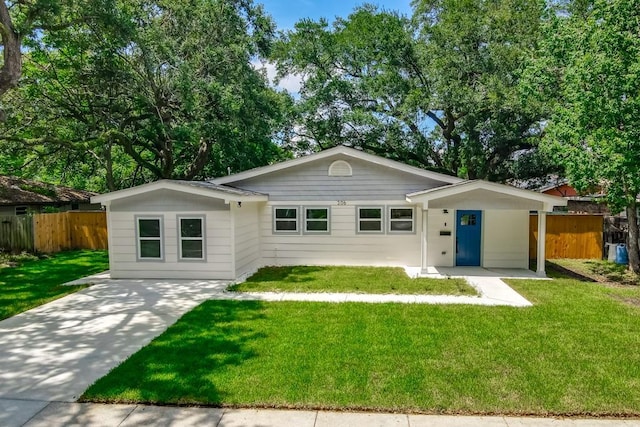 206 Fairfax Pl, New Orleans, LA 70131 - view of ranch-style house
