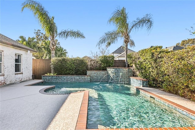 1456 Cherokee Ave, Metairie, LA 70005 - view of swimming pool with a fenced backyard
