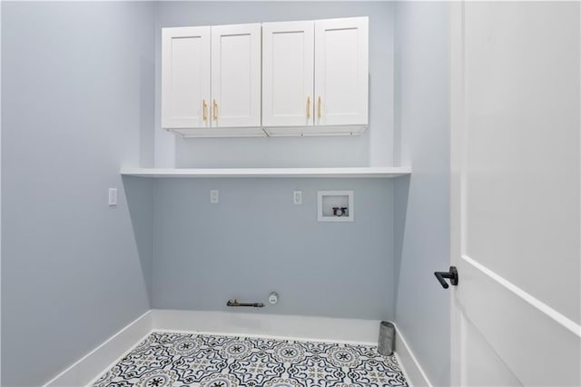 1316 Hickory Ave, Harahan, LA 70123 - laundry room with hookup for a washing machine, gas dryer hookup, and tile patterned floors