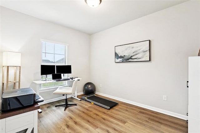 41763 Whisper Woods Rd, Ponchatoula, LA 70454 - office area with light wood finished floors and baseboards