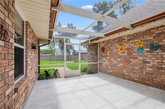42 Melrose Dr, Destrehan, LA 70047 - view of unfurnished sunroom