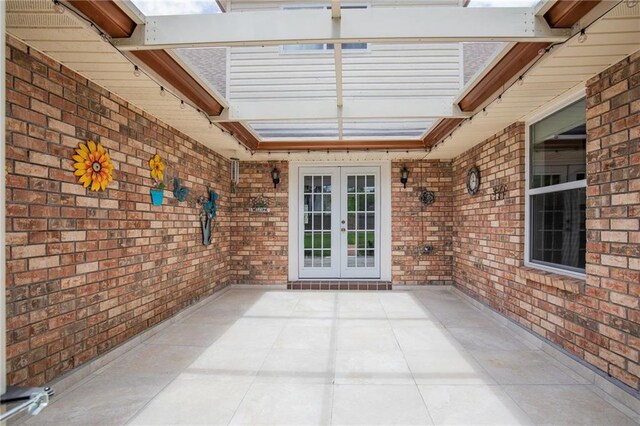 42 Melrose Dr, Destrehan, LA 70047 - view of patio / terrace with french doors