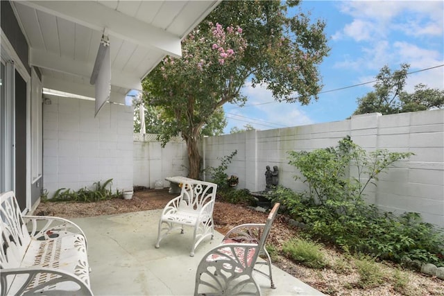 2812 Green Acres Rd, Metairie, LA 70003 - fenced backyard with a patio area
