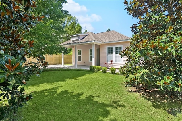 904 W 16th Ave, Covington, LA 70433 - rear view of property featuring a patio area and a shingled roof